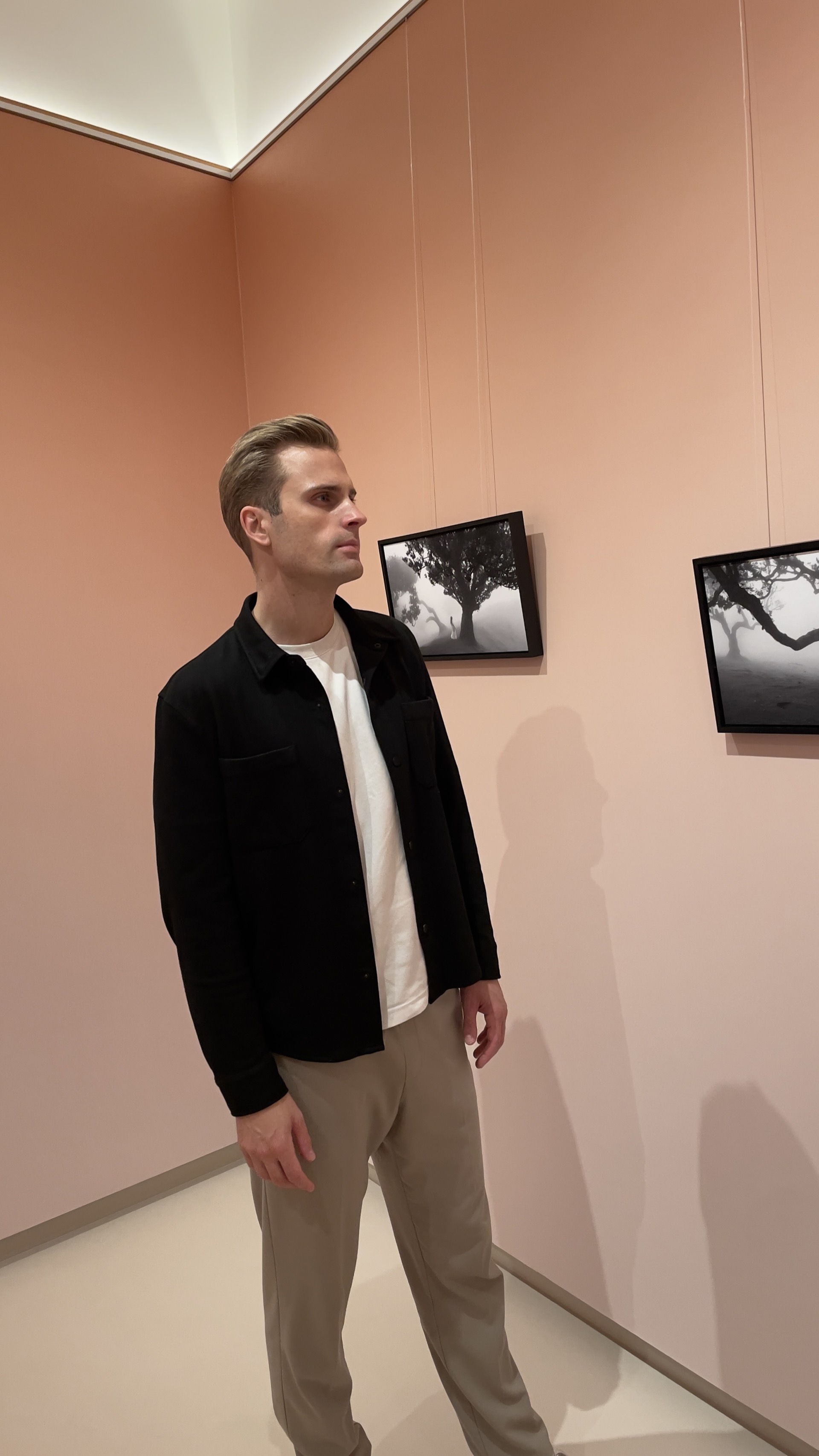 Visitors at the Fanal exhibition